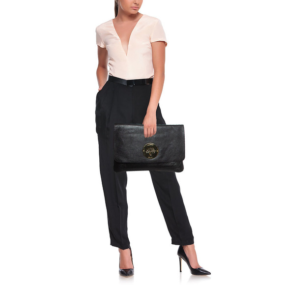 MULBERRY Black Leather Daria Laptop Case - Picture 2 of 8